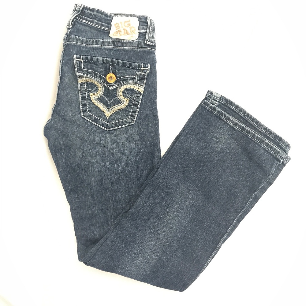 Big Star Jeans Sweet Boot Ultra Low Rise